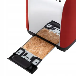 RUSSELL HOBBS Colours Plus Broodrooster 2 Sneden RVS Rood 1600W — miniatuur 5