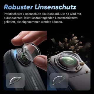 INSTA360 X4 Creator Bundel 8K 360° Actiecamera 4K Waterdicht — miniatuur 6