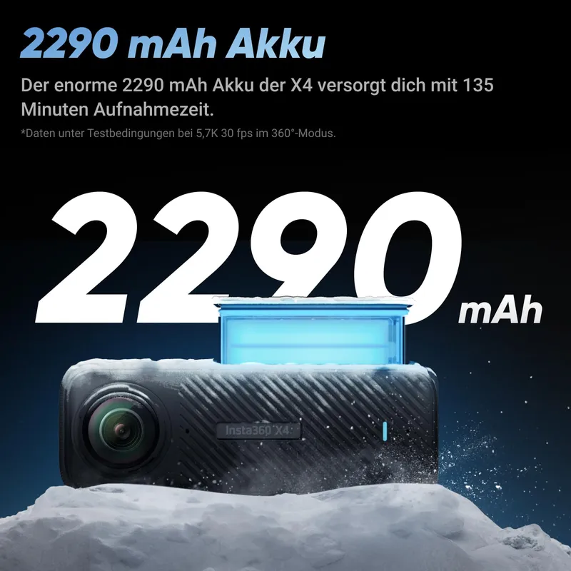 INSTA360 X4 Creator Bundel 8K 360° Actiecamera 4K Waterdicht — foto 5