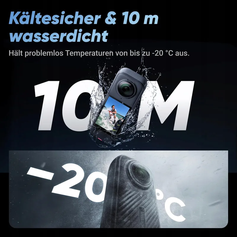 INSTA360 X4 Creator Bundel 8K 360° Actiecamera 4K Waterdicht — foto 7