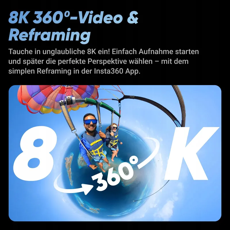INSTA360 X4 Creator Bundel 8K 360° Actiecamera 4K Waterdicht — foto 2