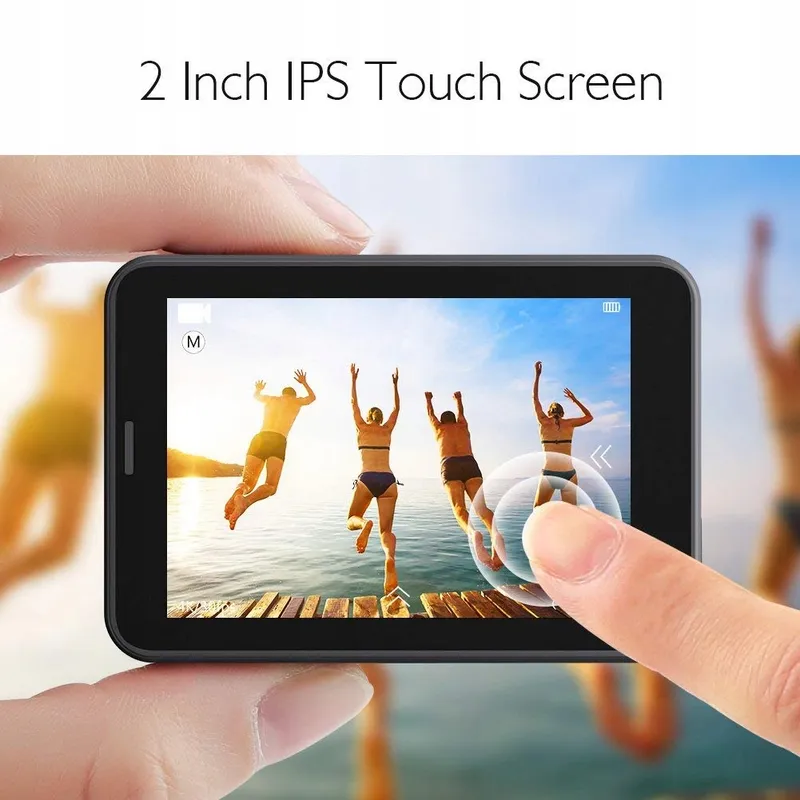AKASO Actioncam 4K 30FPS 20MP WiFi Touchscreen EIS 40M Onderwater — foto 3