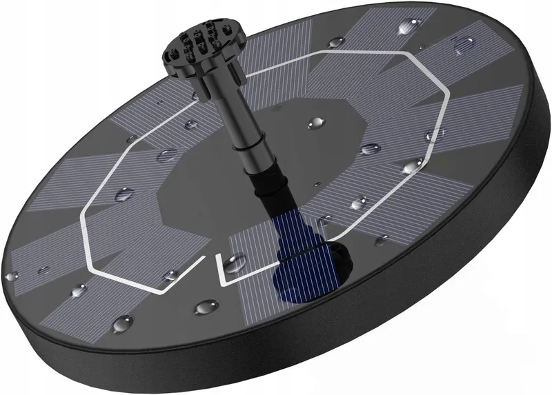 AISITIN Solar Tuinfontein 3,0W Met Accu 1200mAh Voor Tuin Vijver — foto 10
