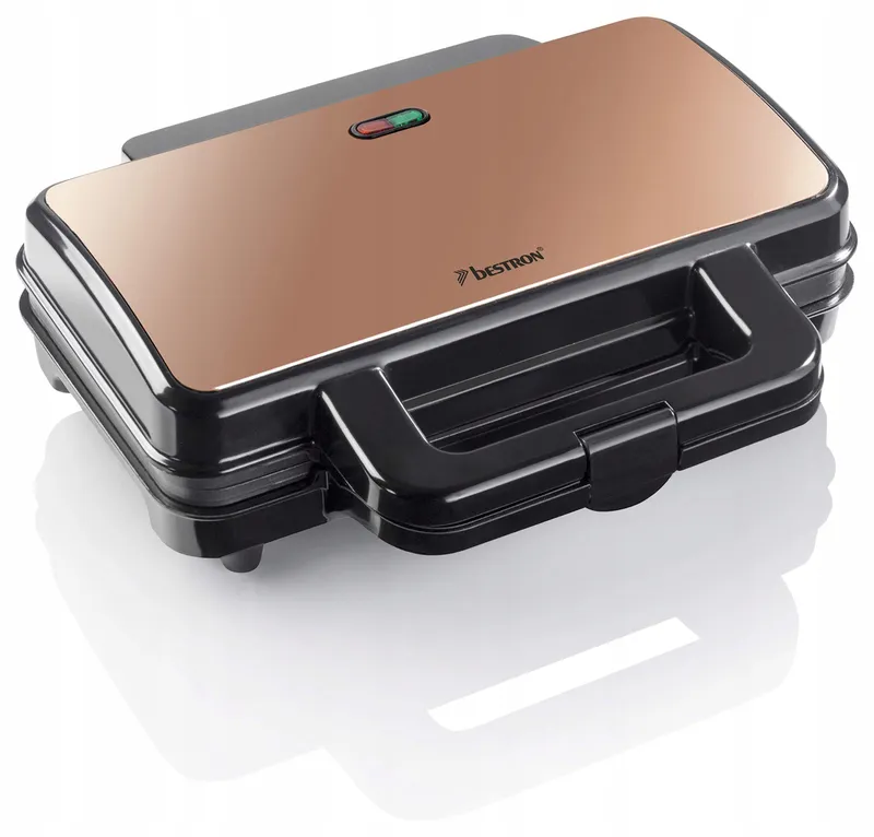 BESTRON XL Tosti-ijzer 900W Antiaanbaklaag Automatische Regeling — foto 2
