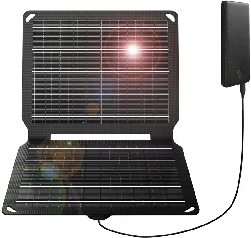 FLEXSOLAR 10W Waterdicht Zonnepaneel USB iPhone iPad Camping — foto 1