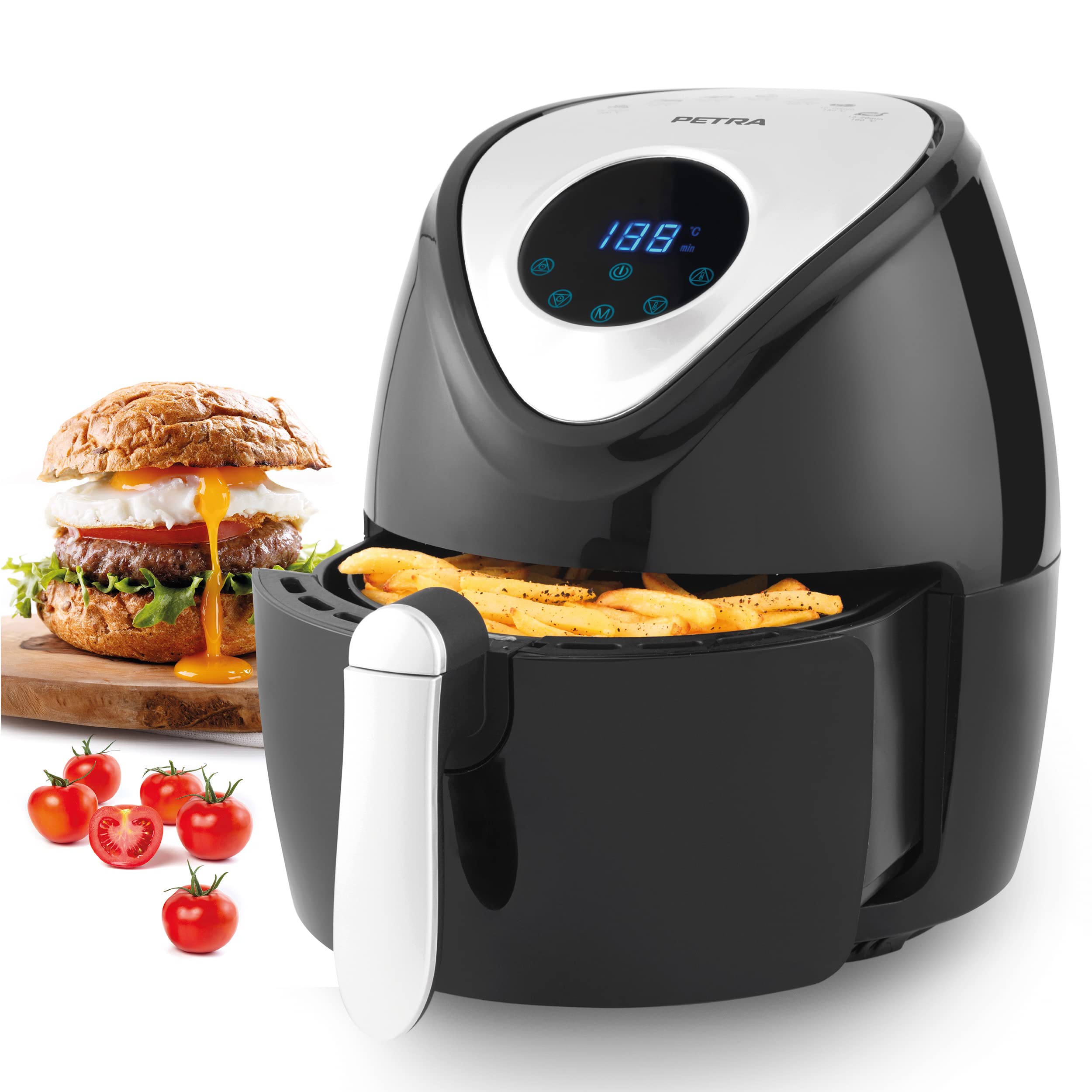 PETRA Airfryer 4,5L 1300W Digitaal