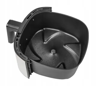 EMERIO Digitale Airfryer 4.5L 1300W 8 Programma's Inox — miniatuur 4