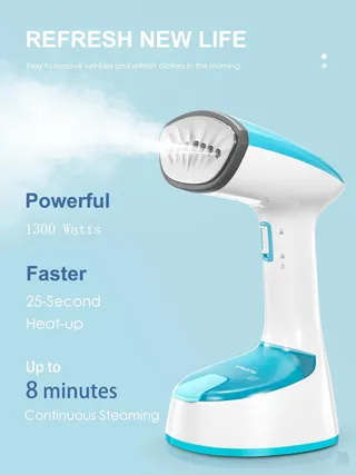 VINATO Reisstomer 1300W Snel Opwarmen 25s — miniatuur 3