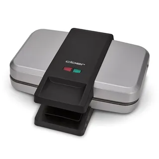CLOER 6259 Sandwichmaker 2 Toasts XXL 900W Zilver — miniatuur 2
