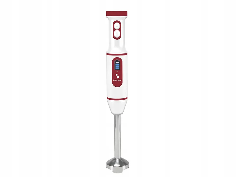 BEPER P102FRU300 Draadloze Staafmixer USB Rood Wit — foto 1