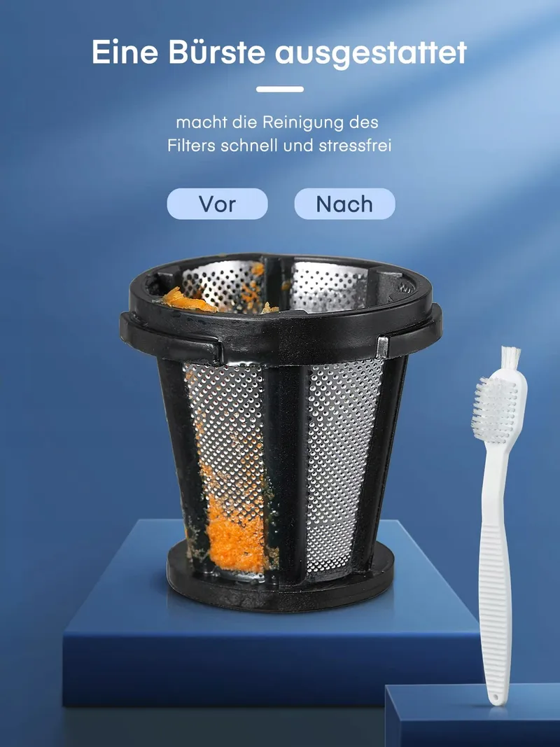 HOUSNAT Slowjuicer Groenten en Fruit BPA-vrij — foto 3
