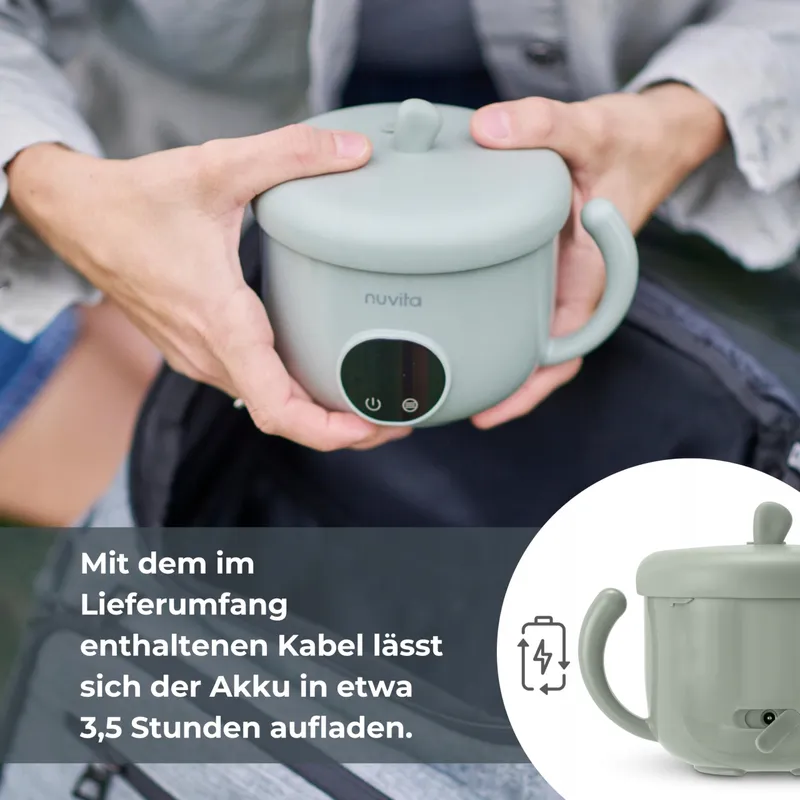 NUVITA 1980 Pappa'n'Go Draagbare Voedingswarmer Waterdicht — foto 7