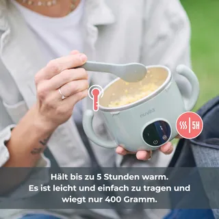 NUVITA 1980 Pappa'n'Go Draagbare Voedingswarmer Waterdicht — miniatuur 4