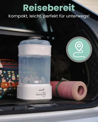 GROWNSY Flessensterilisator 4-in-1 Snel Drogen — miniatuur 6