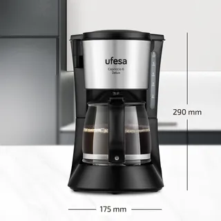 UFESA CG7115 Koffiezetapparaat 6 Kopjes 600W 0,6L Anti-Druppelsysteem — miniatuur 4