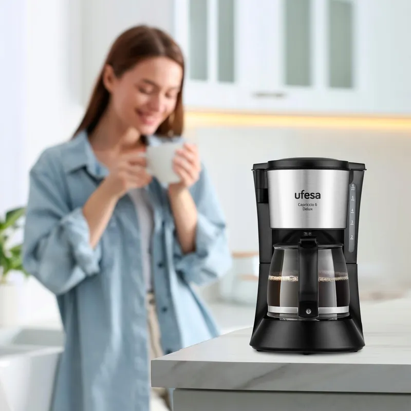 UFESA CG7115 Koffiezetapparaat 6 Kopjes 600W 0,6L Anti-Druppelsysteem — foto 5