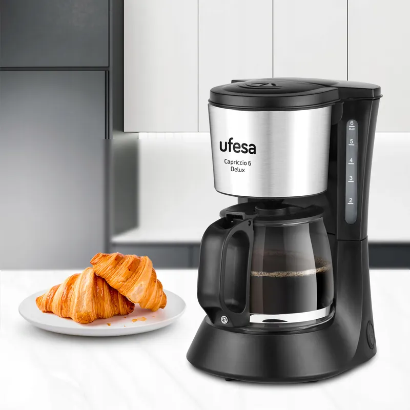 UFESA CG7115 Koffiezetapparaat 6 Kopjes 600W 0,6L Anti-Druppelsysteem — foto 2