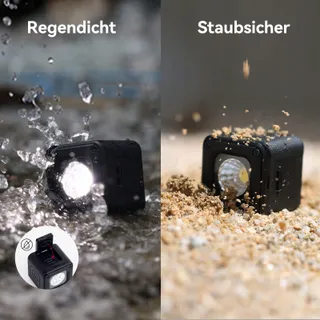 SMALLRIG LED Videolamp Waterdicht 8 Kleurenfilters Smartphone Vlog DSLR — miniatuur 2