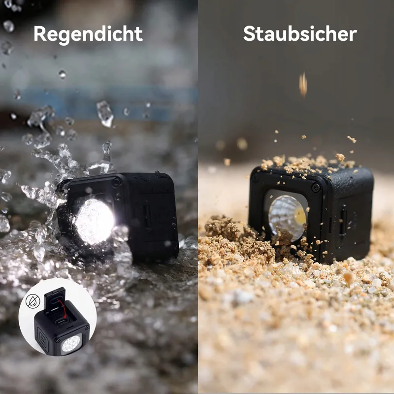 SMALLRIG LED Videolamp Waterdicht 8 Kleurenfilters Smartphone Vlog DSLR — foto 2