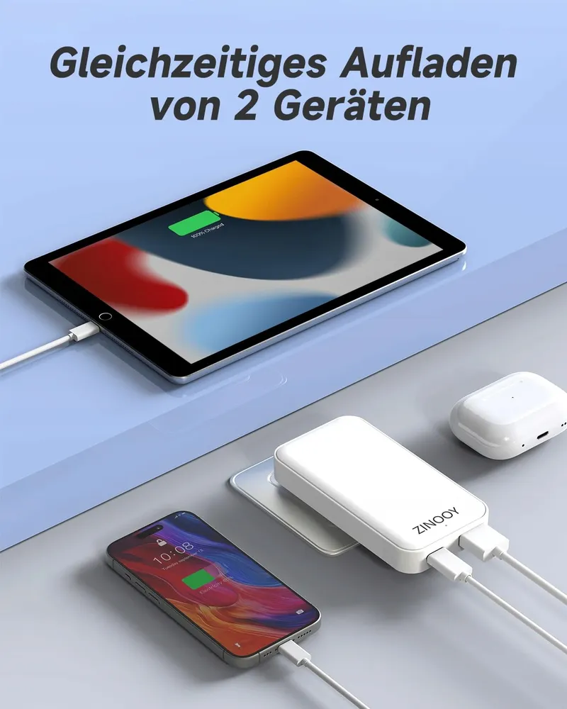 ZINOOY USB C Oplader 20W PD Snelladen iPhone Galaxy — foto 4