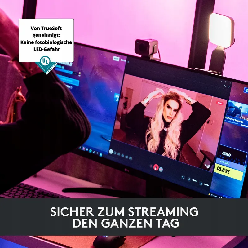 LOGITECH Litra Glow LED Streaminglicht TrueSoft Videoconferentie — foto 5