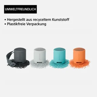 SONY SRS-XB100 Bluetooth Speaker Waterdicht IP67 16u Blauw — miniatuur 7