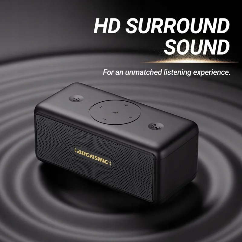 BOGASING M5 Bluetooth Speaker 40W Stereo Bass 30u IPX7 Waterdicht — foto 6