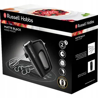 RUSSELL HOBBS Handmixer Zwart 5 Snelheden Turbo 24672-56 — miniatuur 14