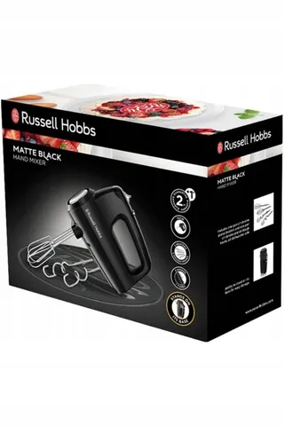 RUSSELL HOBBS Handmixer Zwart 5 Snelheden Turbo 24672-56 — miniatuur 2