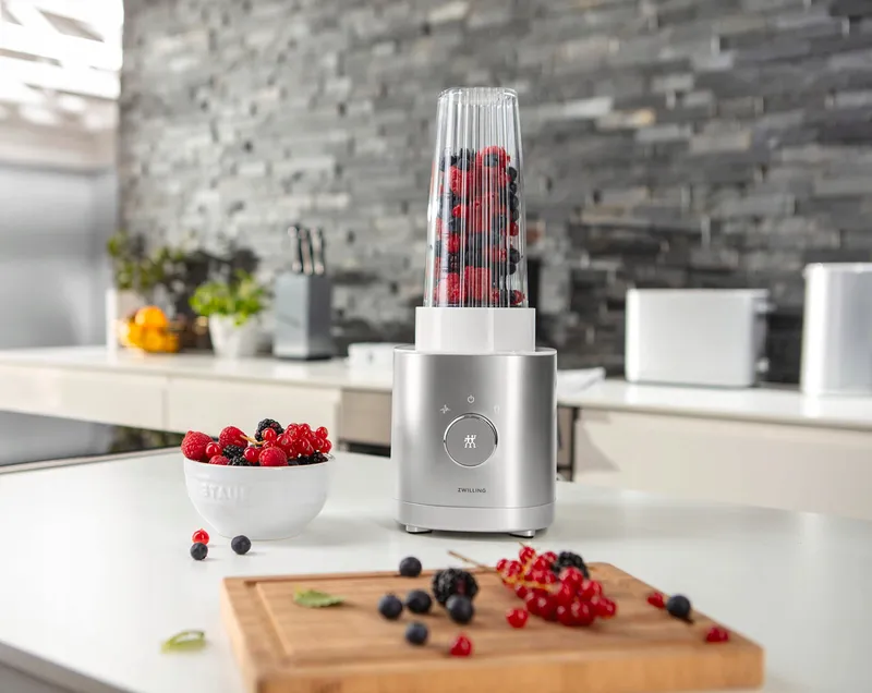 ZWILLING Enfinigy Blender Smoothie Maker 600W RVS Mes Zilver — foto 2