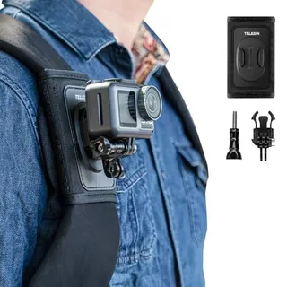 TELESIN Rugzakband Houder GoPro DJI OSMO Insta360 Accessoire — miniatuur 1