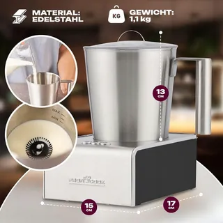 PROFICOOK PC-MS 1032 Melkopschuimer Warm en Koud 6 Functies — miniatuur 5