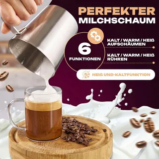 PROFICOOK PC-MS 1032 Melkopschuimer Warm en Koud 6 Functies — miniatuur 2