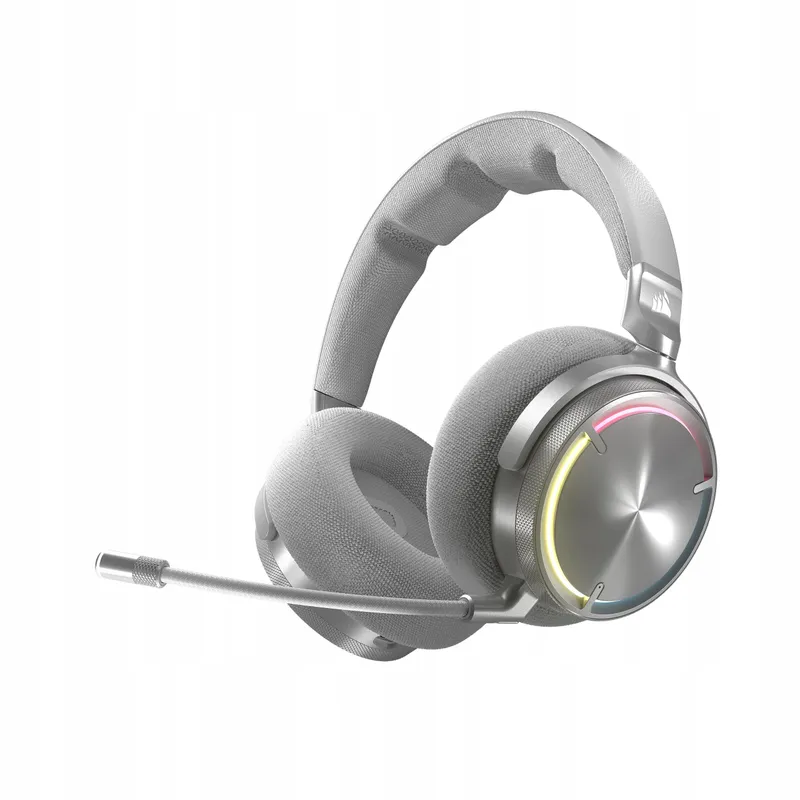CORSAIR Virtuoso MAX Draadloze Gaming Headset Bluetooth Zilver — foto 1
