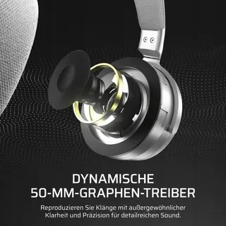 CORSAIR Virtuoso MAX Draadloze Gaming Headset Bluetooth Zilver — miniatuur 3