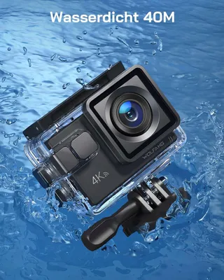 WOLFANG GA100 Actioncam 4K 20MP Onderwater WiFi 40M Waterdicht — miniatuur 5