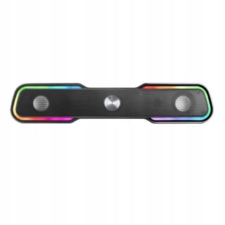 MARS GAMING MSBX Soundbar RGB Bluetooth 5.0 Jack 10W Zwart — miniatuur 2