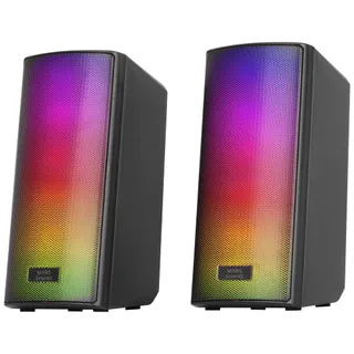 MARS GAMING MSRGB2 Bluetooth Speaker 15W RGB DSP Compact Zwart — miniatuur 6