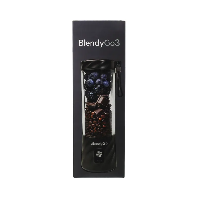 BLENDYGO 3 Draagbare Blender Smoothie USB 550ml BPA-Vrij Zwart — foto 10