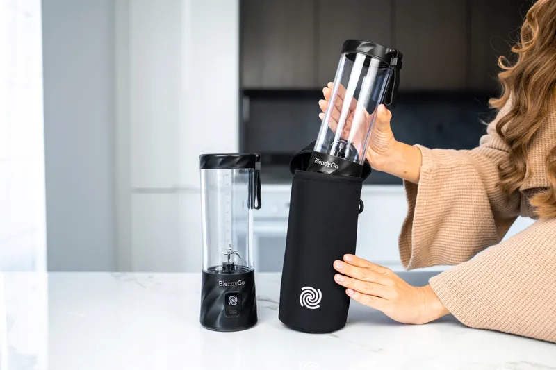 BLENDYGO 3 Draagbare Blender Smoothie USB 550ml BPA-Vrij Zwart — foto 11