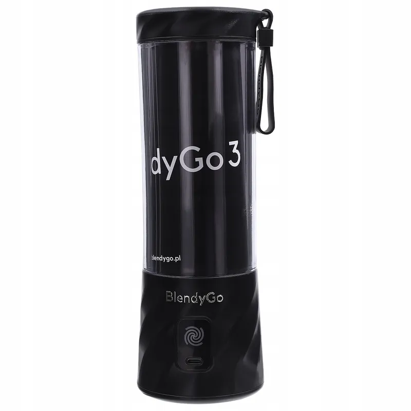 BLENDYGO 3 Draagbare Blender Smoothie USB 550ml BPA-Vrij Zwart — foto 16