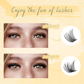 QUEWEL Wimperextensions Set 144 Stuks DIY QU-H-DH-01 — miniatuur 3