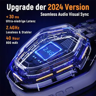 OZEINO OW810 Draadloze Gaming Headset USB C 20u — miniatuur 2