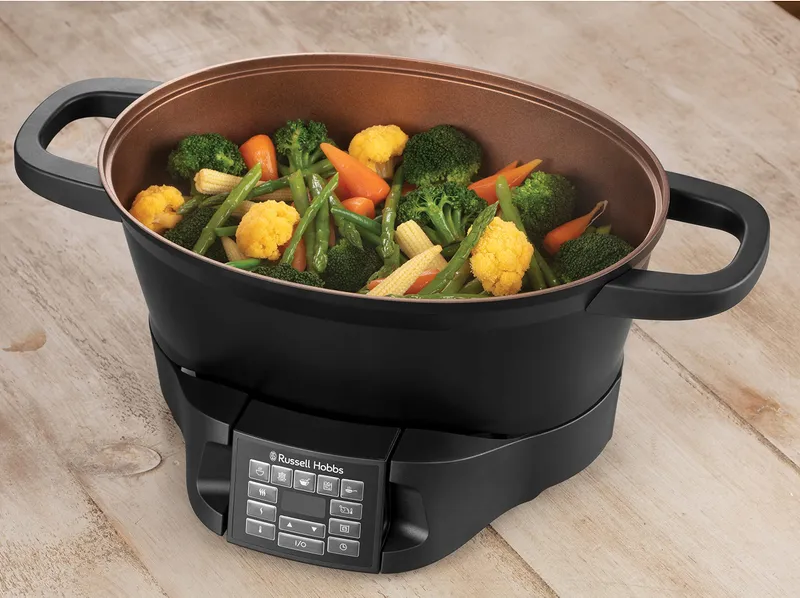 RUSSELL HOBBS Good To Go Multicooker 6,5L 8 Functies Display — foto 7