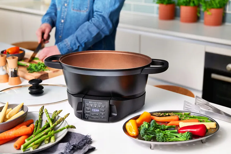 RUSSELL HOBBS Good To Go Multicooker 6,5L 8 Functies Display — foto 3