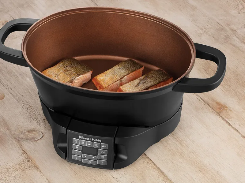 RUSSELL HOBBS Good To Go Multicooker 6,5L 8 Functies Display — foto 4