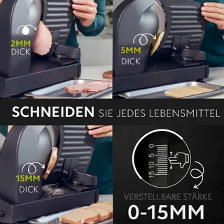Twinzee Allessnijder Elektrisch RVS 2 Messen 0-15mm — miniatuur 5