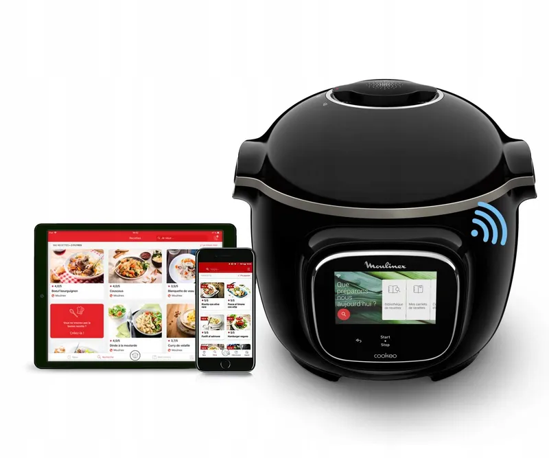 MOULINEX Cookeo Touch Multicooker Slimme Snelkookpan WiFi Zwart — foto 4