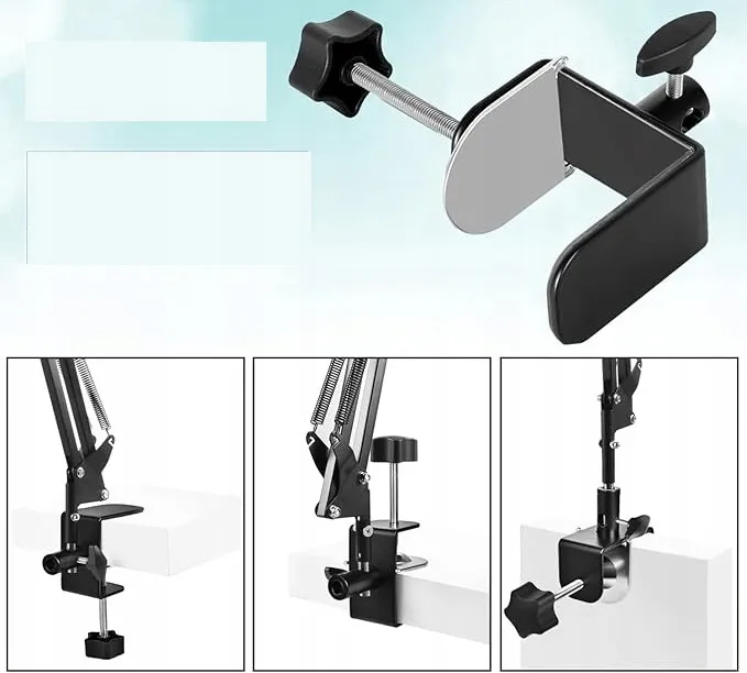 Universele Tablethouder voor Bed Aluminium Arm 360° — foto 10
