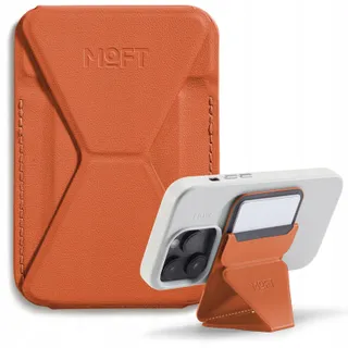 MOFT Magnetische Portemonnee Telefoonstandaard Leren Hoes iPhone MagSafe — miniatuur 1